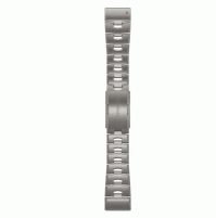 QuickFit® 26 Watch Bands Vented Titanium Bracelet- 26 mm - 010-12864-08 - Garmin 